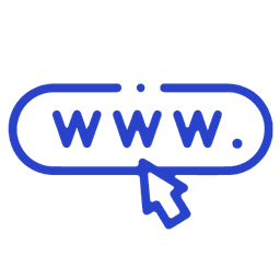 Ícono de venta de dominio de MotionPulse Web Service