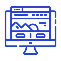 Ícono de diseño web de MotionPulse Web Service